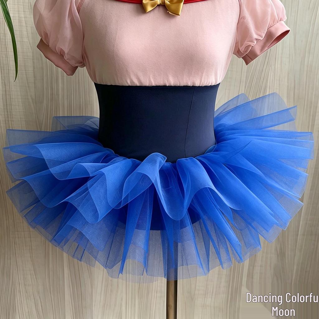 Sechslagiger Tanzrock für Kinder – Weicher Tüll-Prinzessinnen-Tutu