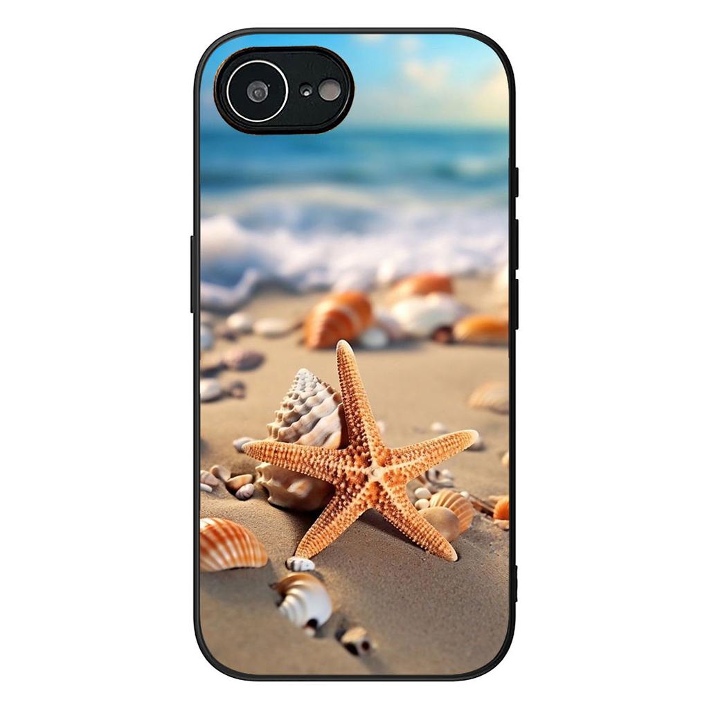 Mountain Sea Beach Travel Shell Starfish Star Case for Apple iPhone 12 13 Mini XS 11 Pro Max 7 8 Plus + XR 8+ X SE 2020 SE3
