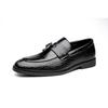 Fashion Business Casual Crocodile Print Men's Leather Shoes British Korean Big Size Luxury Shoes Male Spring Autumn Dress Shoe Man