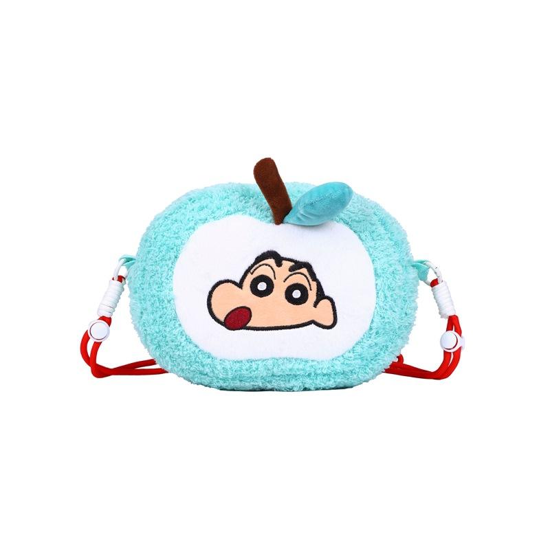 

Флисовая сумка Женская сумка-мессенджер Милая мультяшная детская сумка Симпатичная маленькая кукла-девочка на плечо average size