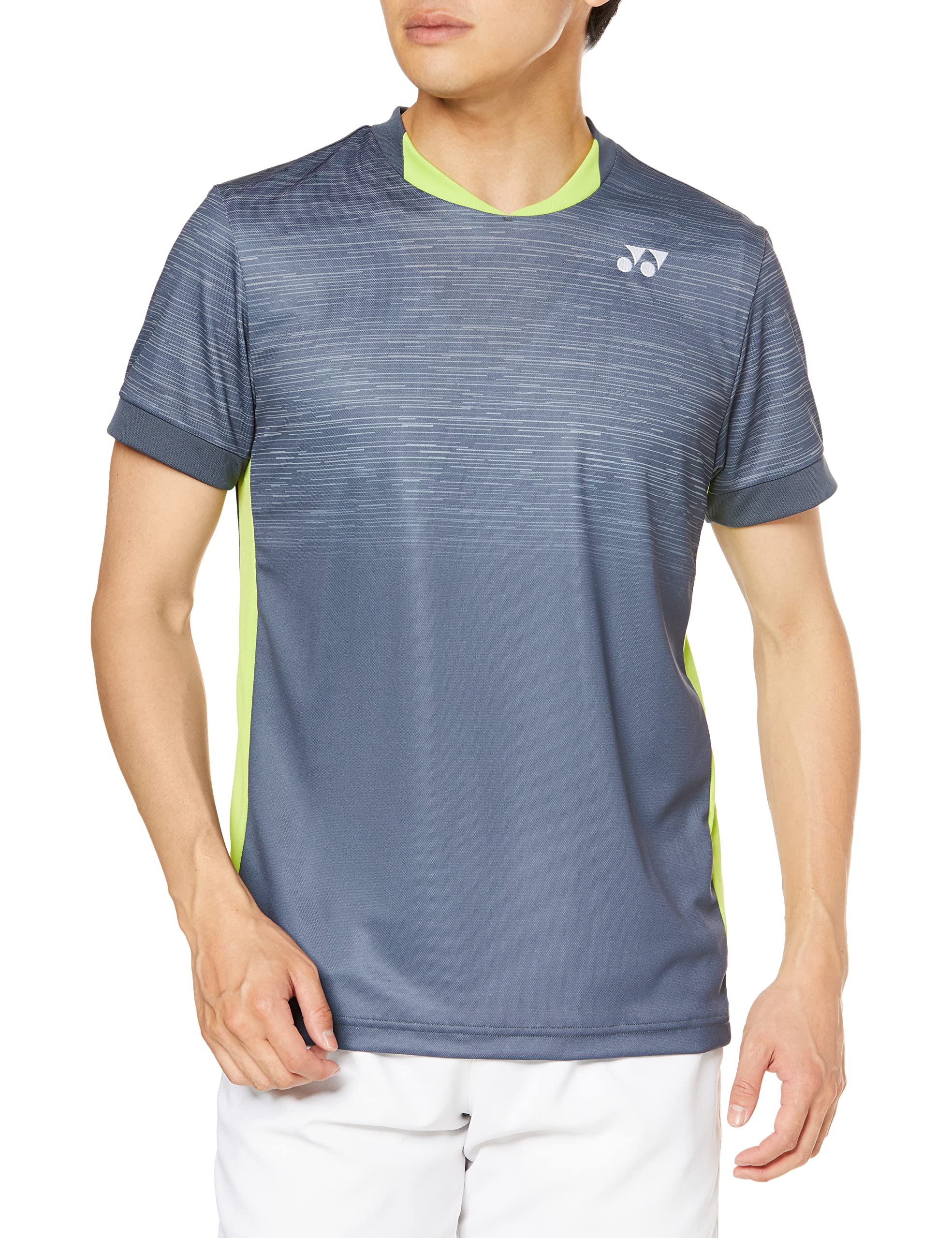 

Теннисная рубашка Game Shirt Charcoal SS [Yonex] (Подходящий стиль) (075)