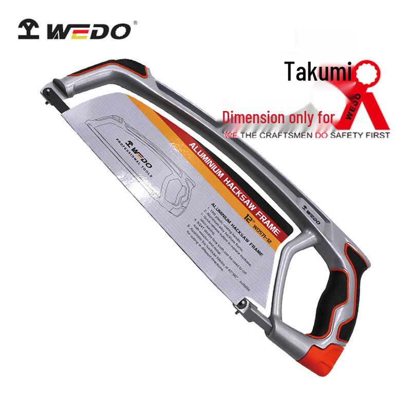 WEDO Quick-Release Aluminum Hacksaw Frame 12 Inch