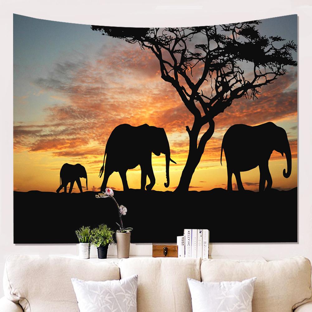 3d Wild Animal Pattern Painting Wall Cloth Tapestry Colorful Vibrant Decoration Blanket Multipurpose Tablecloths Beach Towels