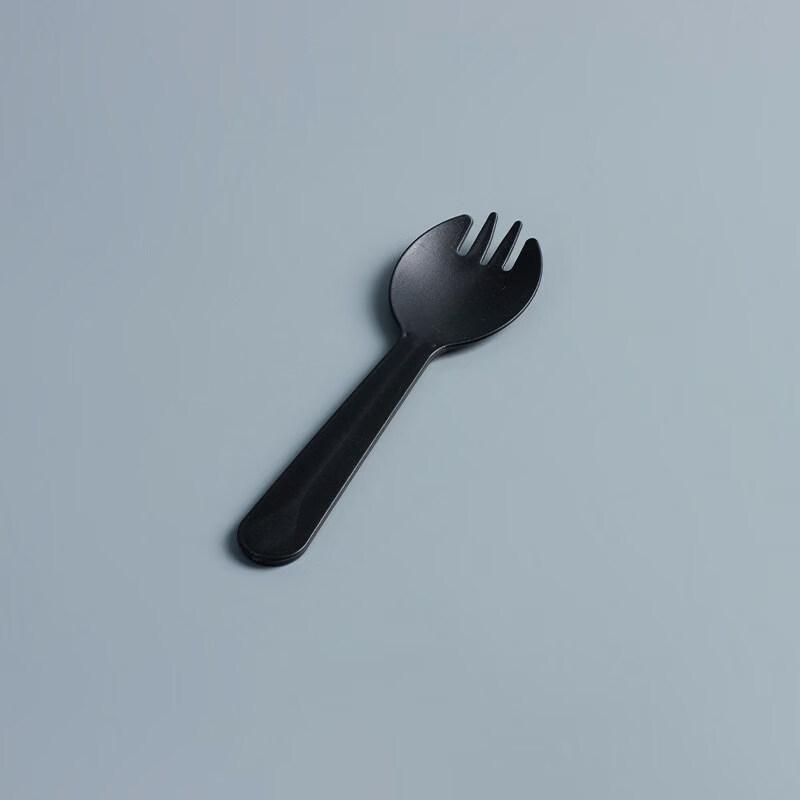 ZISIZ Disposable Plastic Fork Spoons