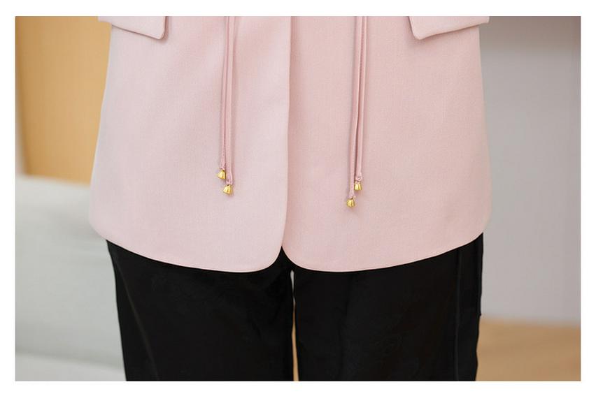 Spring Jacket: New Chinese Style Lapel Suit for Middle-aged & Elderly Women