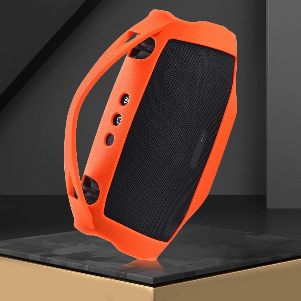 Silicone Cover Case Shockproof Silicone Carrying Case with Handle Portable Travel Case for JBL Xtreme 4 Portable BT Speaker