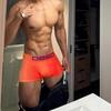 Men's Sexy Mesh Butt-Lifting Low-Rise High-Cut Briefs (BS834)