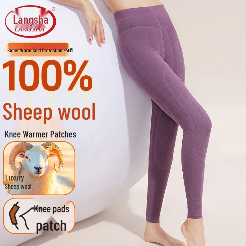 

Langsha Women s Plush Lined High-Waist Thermal Leggings 4XL