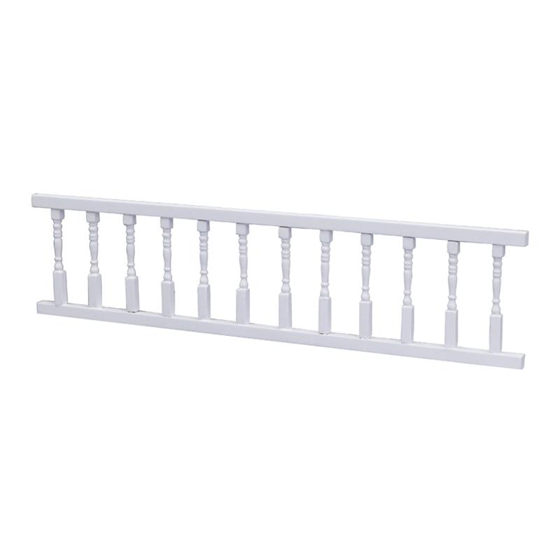 

Balcony for Play Toy Pretend for Play Fence Fairy Garden Fence Realistic Miniature Display Model Figures Fence for Toddl 1