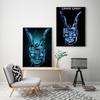1pc Movie Donnie D-Darko Poster Self-adhesive Art Poster Waterproof Paper Sticker Coffee House Bar Room Wall Decor