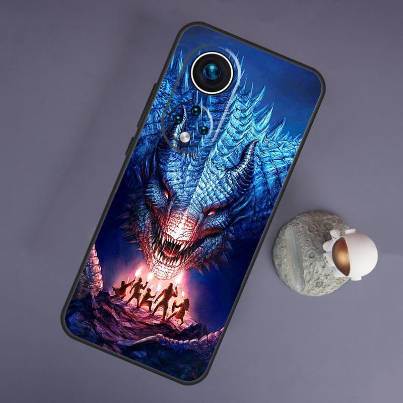 Dragon Cool Art For Huawei Honor Magic 5 Lite 70 50 X8 X9 a P20 P30 P40 P50 P60 Pro P Smart Nova 9 5T Case