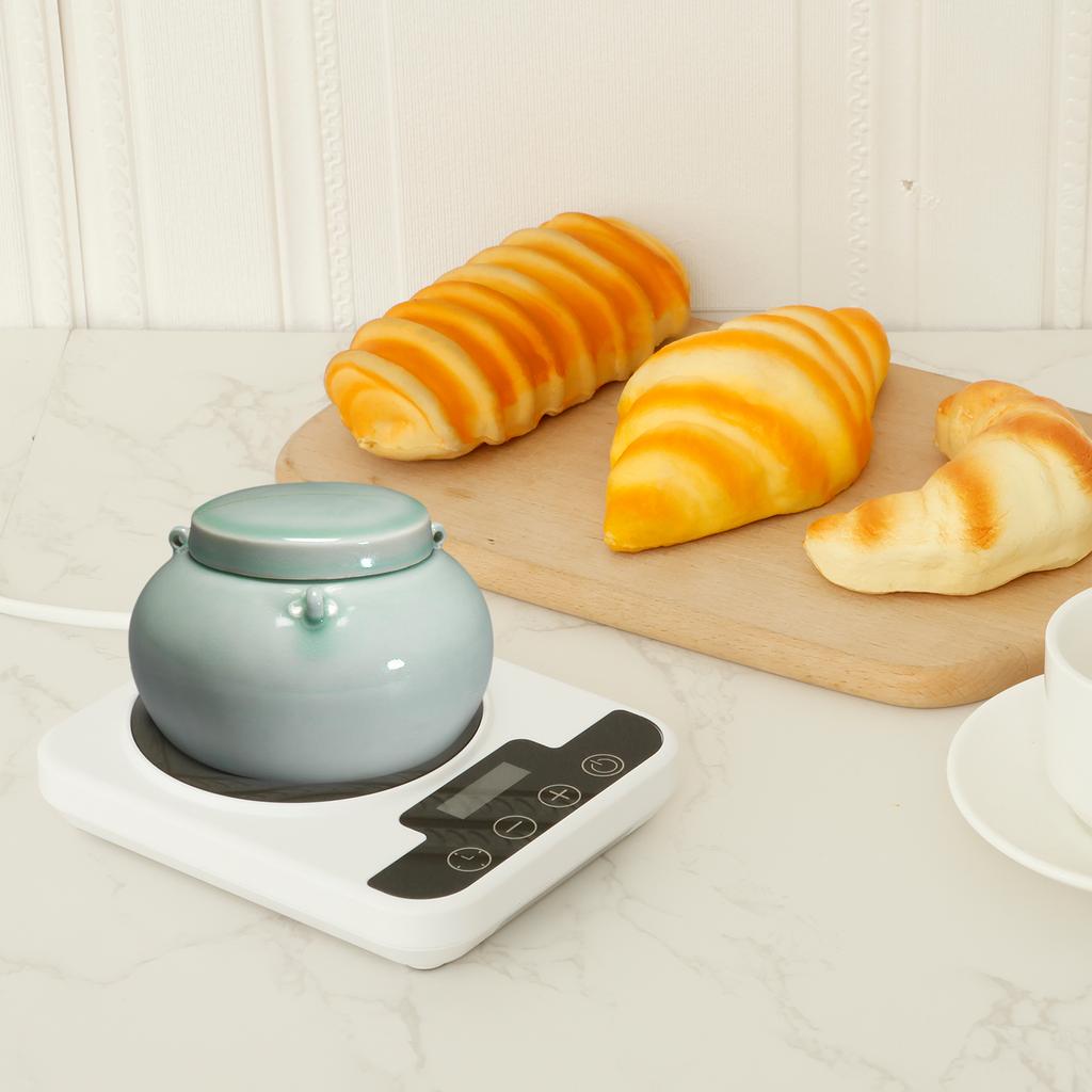 1 Pc Yeast Fermentation Thermostat Sourdough Starter Warmer 70°F to 100°F Sourdough Warmer Mat 12 Hour Timer Fermentation Base