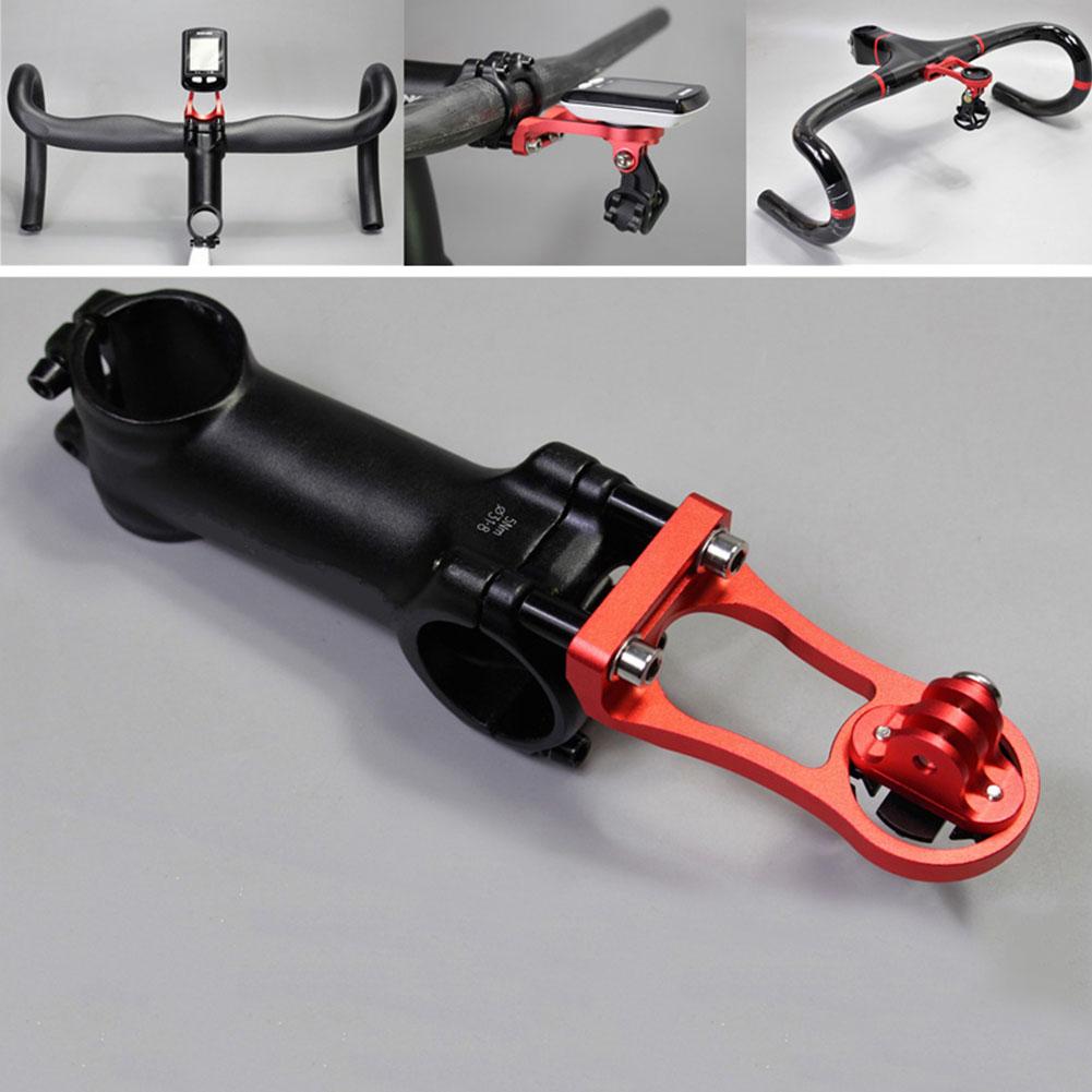 Durable Metal Bike Bicycle Computer Mount GPS Bracket Holder for Garmin Bryton Red