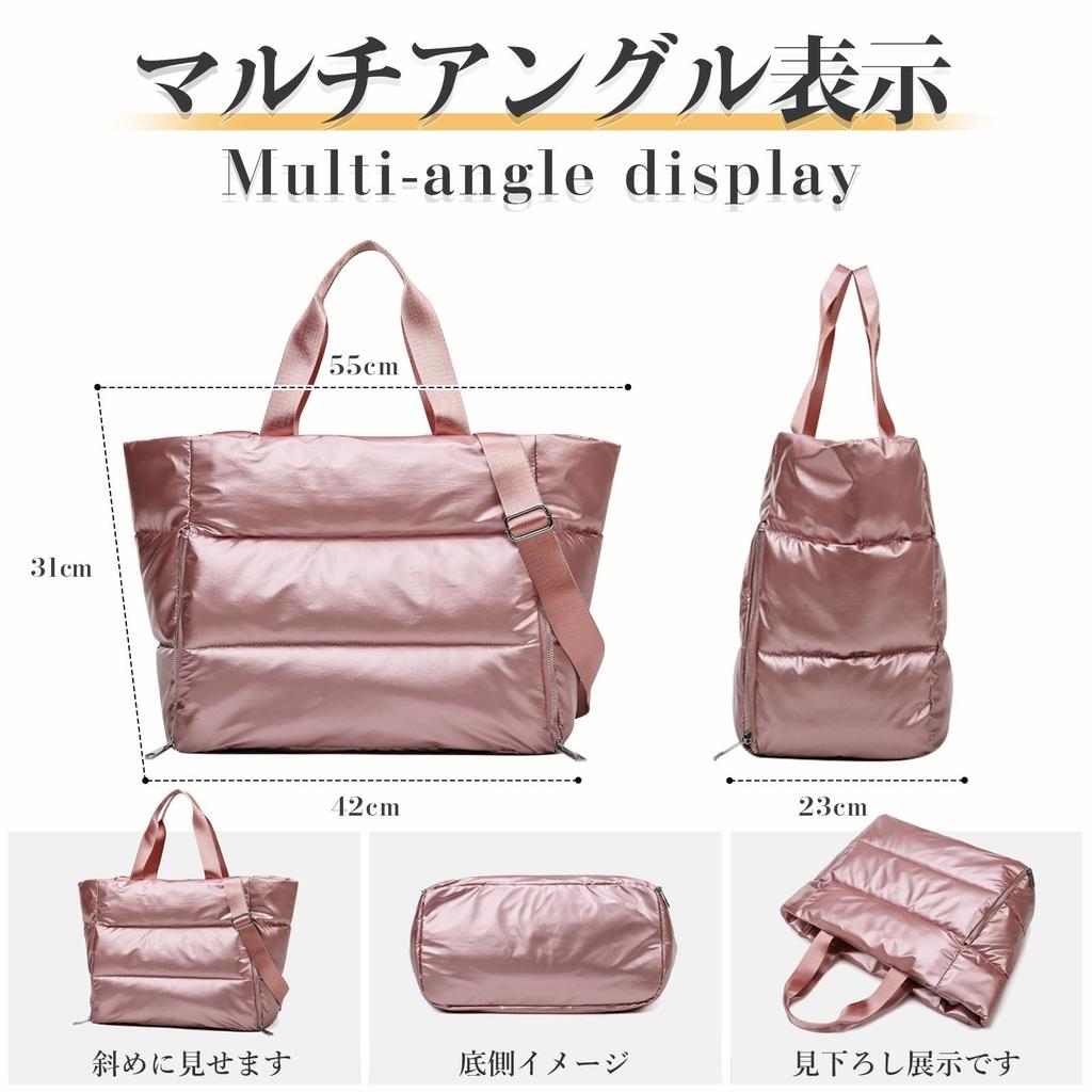 Ganve Lehká Boston Roztomilá a přes rameno Školní Cestovní Velkokapacitní Venkovní Sporty Jóga Tělocvična Plavání Jednobarevná Cestovní Taška Přes Rameno Dojíždění A4 Fialová