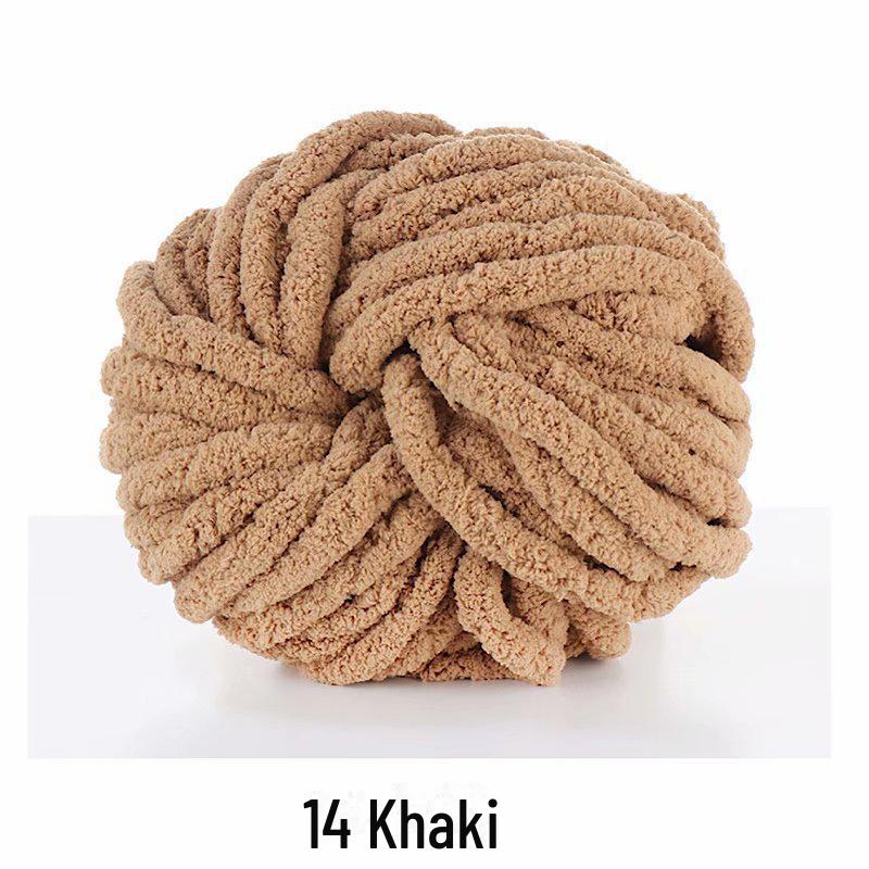 Isländische 2CM Extra Dicke Handgewebte Chenille Eisbar Decke