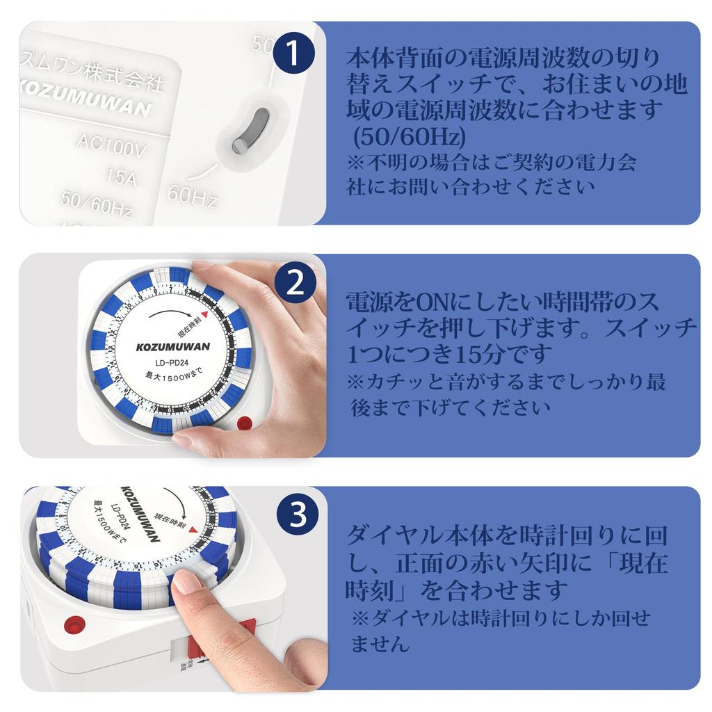 Programmable Timer, 24-hour Programmable In 15-minute Increments, Direct Plug-in Type, White, Repeat Function, Switch-operated Power Onoff, Automatic