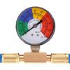 R134A Air Conditioning Refrigerant Charging Hose with Gauge Fits for Car AC Air Conditioning Refrigerant Charging Tool