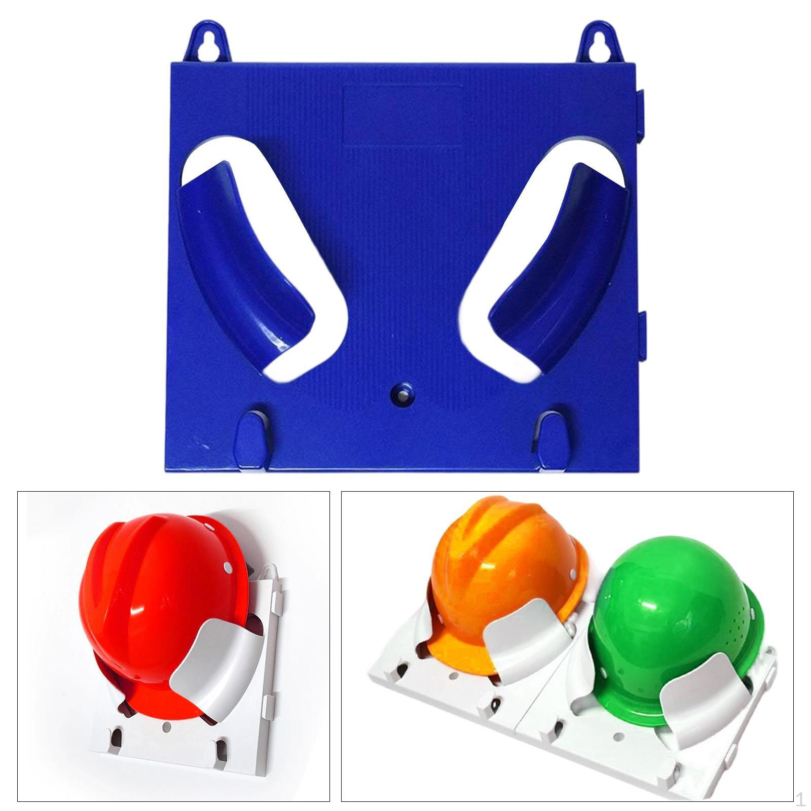 

Helmet Storage Rack, Wall Mounted Stand, Hat And Holder for Living Room Office синій
