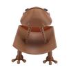 Frog Toilet Paper Holder Tissue Paper Roll Storage Stand for Bathroom Shelf Countertop Floor