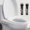 2pcs Heavy Duty Toilet Seat Fastener Bolt Kit Stainless Steel Tank Toilet Bolt Hinge Screw Toilet Seat Hinge Bolt Screws