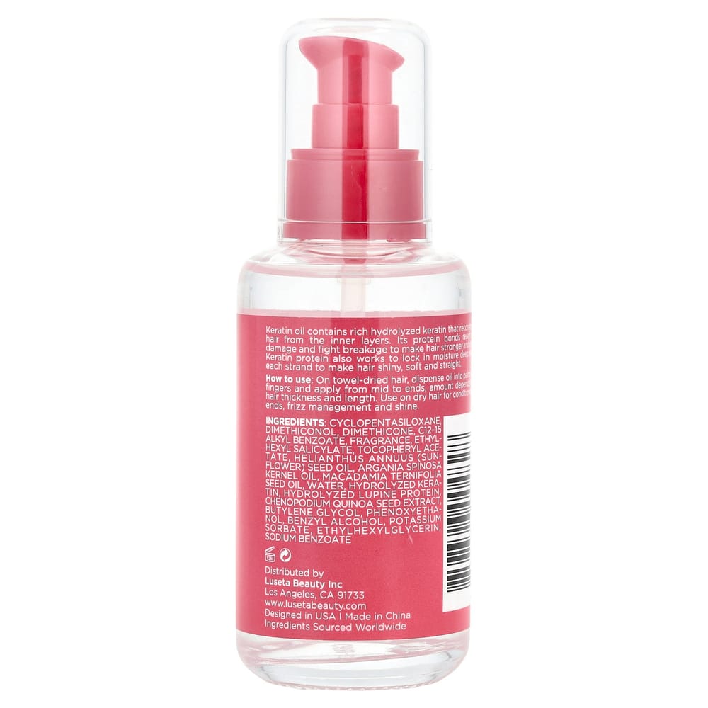 iHerb Lucetta Beauty Keratin Oil Weightless Smoothing Hair Repair Serum 100ml (3.38 fl oz)
