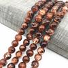 New 4/6/8mm Charm Double Salad Glass Beads Loose Spacer Beads for Jewellery Making Diy Bracelets Necklace Accessories
