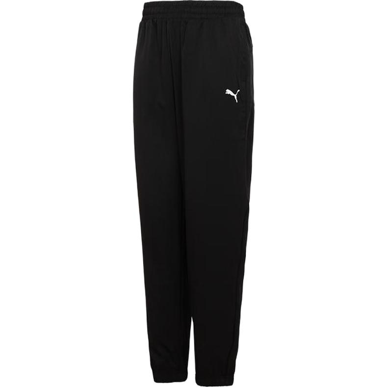 

Puma Однотонные дышащие удобные трикотажные спортивные брюки женские низы черного цвета 588952-01 XS