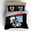 Tattooed Fighter with Megaphone Bedding Duvet Cover Set Duvet Cover Pillowcases  (1*Duvet Cover 2*Pillowcases, without duvet insert)