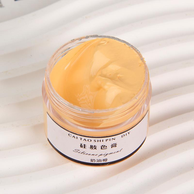 30g Silicone Color Paste Shiny Oily Macaron Paint Manual Diy Pinching AB Silicone Coloring