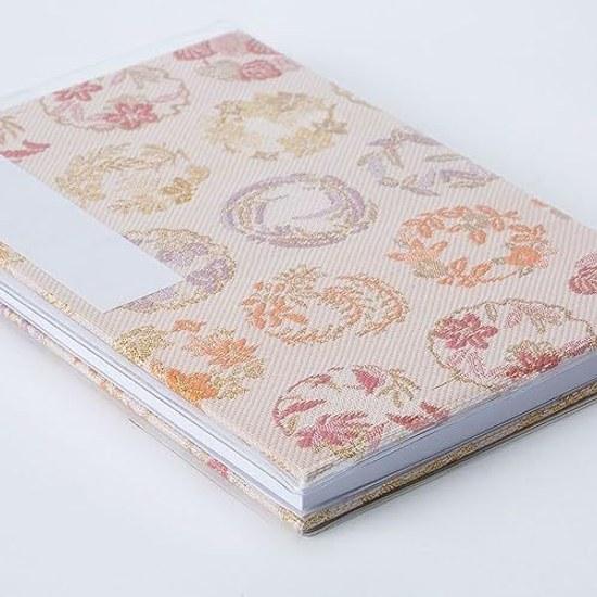 Kochi Seihon Vinyl Cover Shuincho Bewitching Flower Ceiling Nishijin Kinran Accordion Style Large Size
