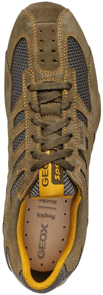 Кроссовки Geox Snake Original Men (U55MNA02214) военный/темно-серый