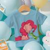2026 Hot Sale Casual Kids Teenager Boys Girls My Little Pony Cartoon Print New Summer Fashion Short Sleeve Tops