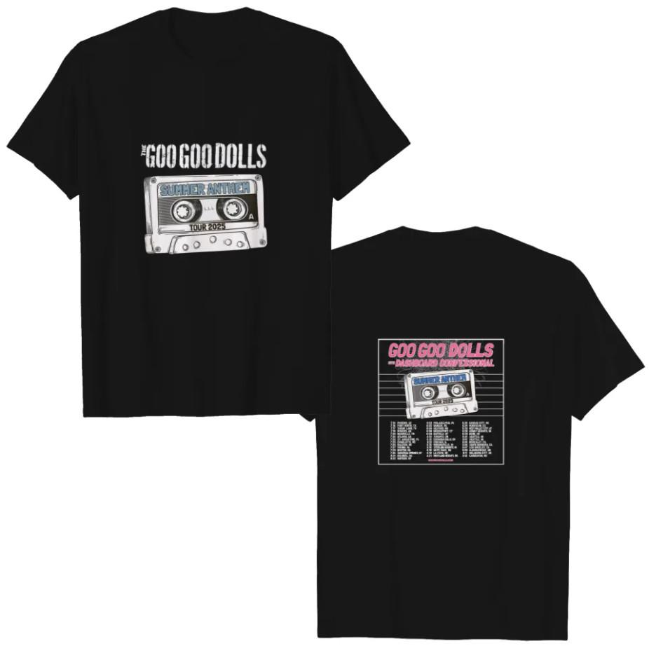 

Goo Goo Dolls 2025 Summer Tour TwoSided Graphic Shirt Unisex T-Shirt L