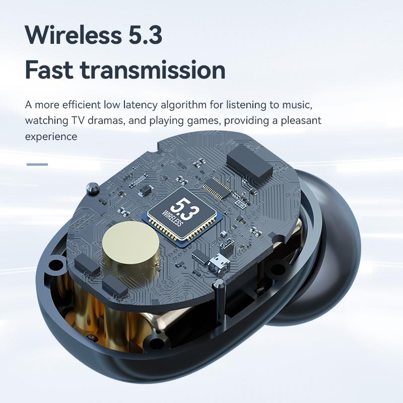 Bezdrátová Bluetooth sluchátka s potlačením hluku LED HiFi stereo zvuk Běžecká sluchátka s redukcí hluku Sportovní vodotěsná sluchátka