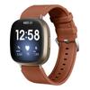 Top Layer Cowhide Genuine Leather Watch Strap Watchband Replacement for Fitbit Versa 3/Fitbit Sense