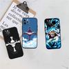 FM37 One Piece Edward Newgate Soft Shell Phone Case for iPhone SE X XS XR 11 16E 17 Pro Max Air 8 7 6 6s Plus