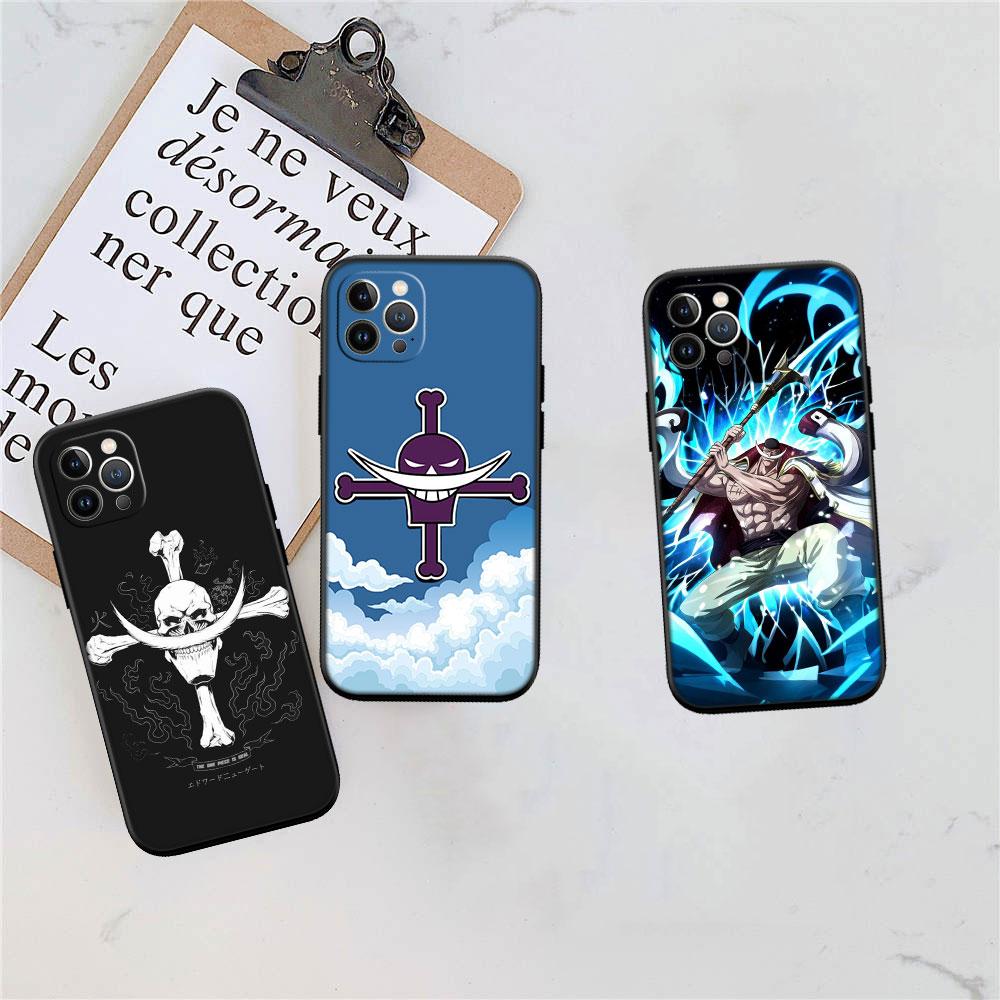 FM37 One Piece Edward Newgate Soft Shell Phone Case for iPhone SE X XS XR 11 16E 17 Pro Max Air 8 7 6 6s Plus