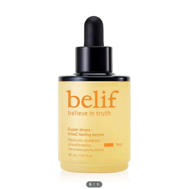 belif Super Drops Vita C Toning Serum 30ml 1+1 Set