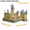 Non-Toxic Creative Medieval Magic Movie Castle School Moc Micro Bricks Architecture Palace Model Birthday Christmas Halloween Gifts