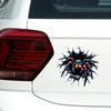 5Pcs Self Adhesive Spider Stickers Irregular Shape Vehicle Decals  Halloween Decoration