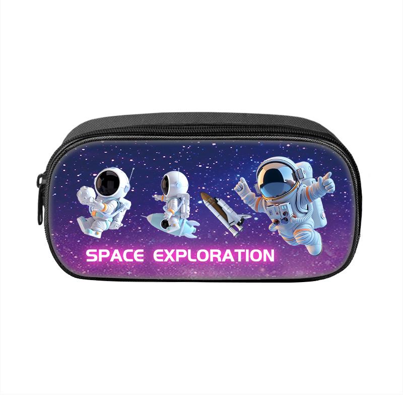 Ensemble 2 Pièces Pack Quotidien Sac à Dos Double Couche Ronaldo CR Star du Football, Trousses Scolaires Sacs d'École Mochila Football Sports Rucksack