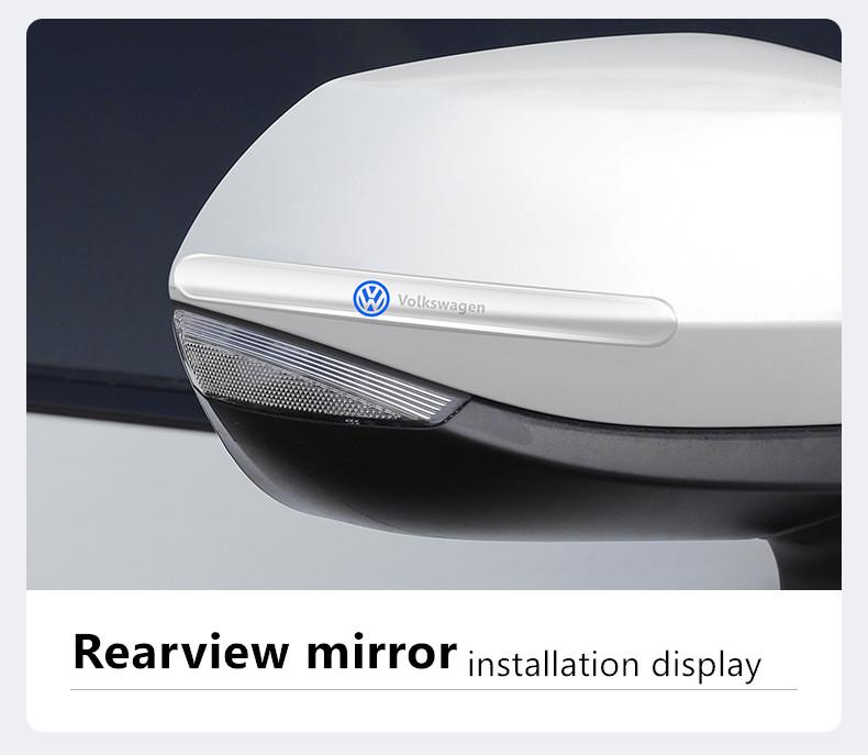 For VOLKSWAGEN VW New Car Door Bowl Handle Protector Stickers Transparent Anti-scratch Film For VW Volkswagen Golf Polo Passat T