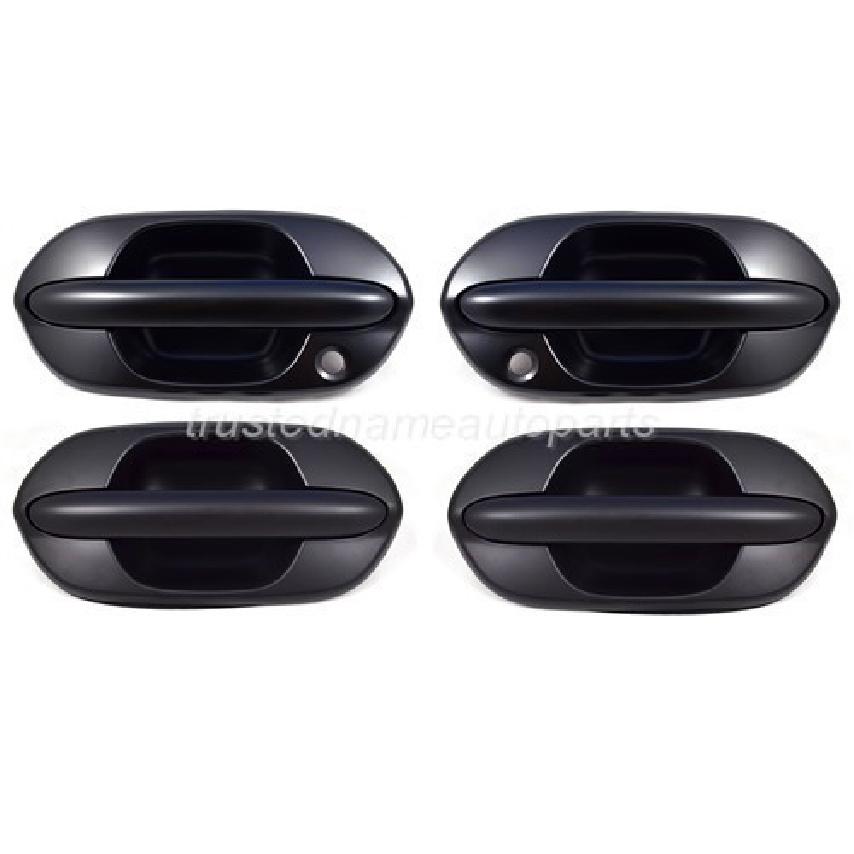 For Honda Odyssey Outside Exterior Door Handle Front Rear Left Right Primed Set