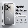 Ultrathin Metallic Paint For Magsafe Magnetic Phone Case For Honor 400 Pro Anti Fall Airbag Bumper Wireless Charge Cover