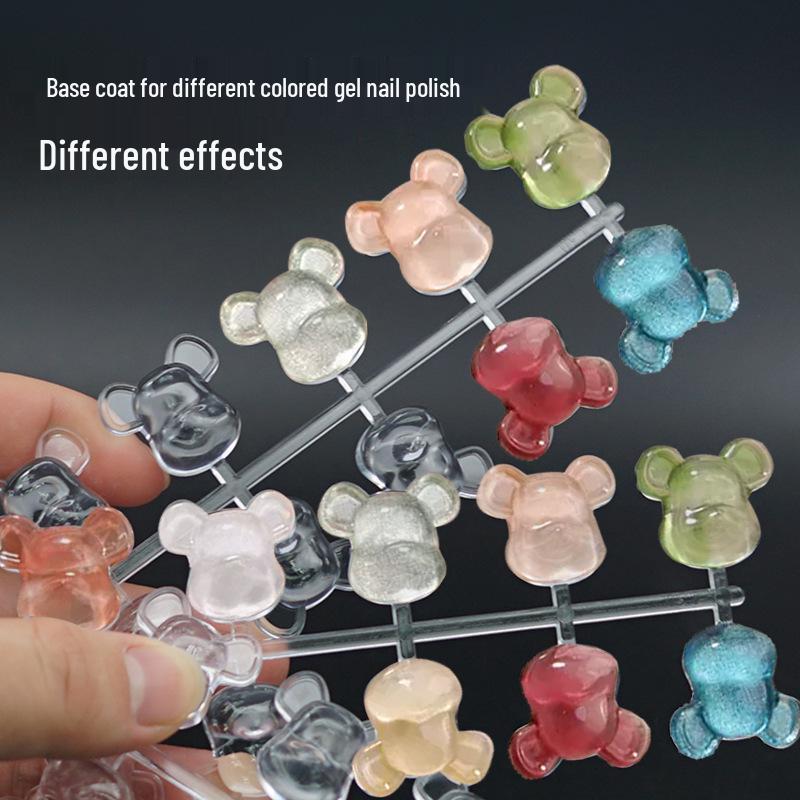 Brutal Bear 3D Nail Art Palette - Square Color Display Cards