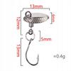 Mini Spoon Grain Plate Trout Perch Zander Pike Roach 0.4 G 1.3 Cm
