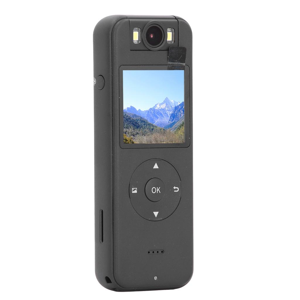 Body Worn Camera Multifunctional Wireless WiFi HD 4K Back Clip Portable Video Recorder for Meeting