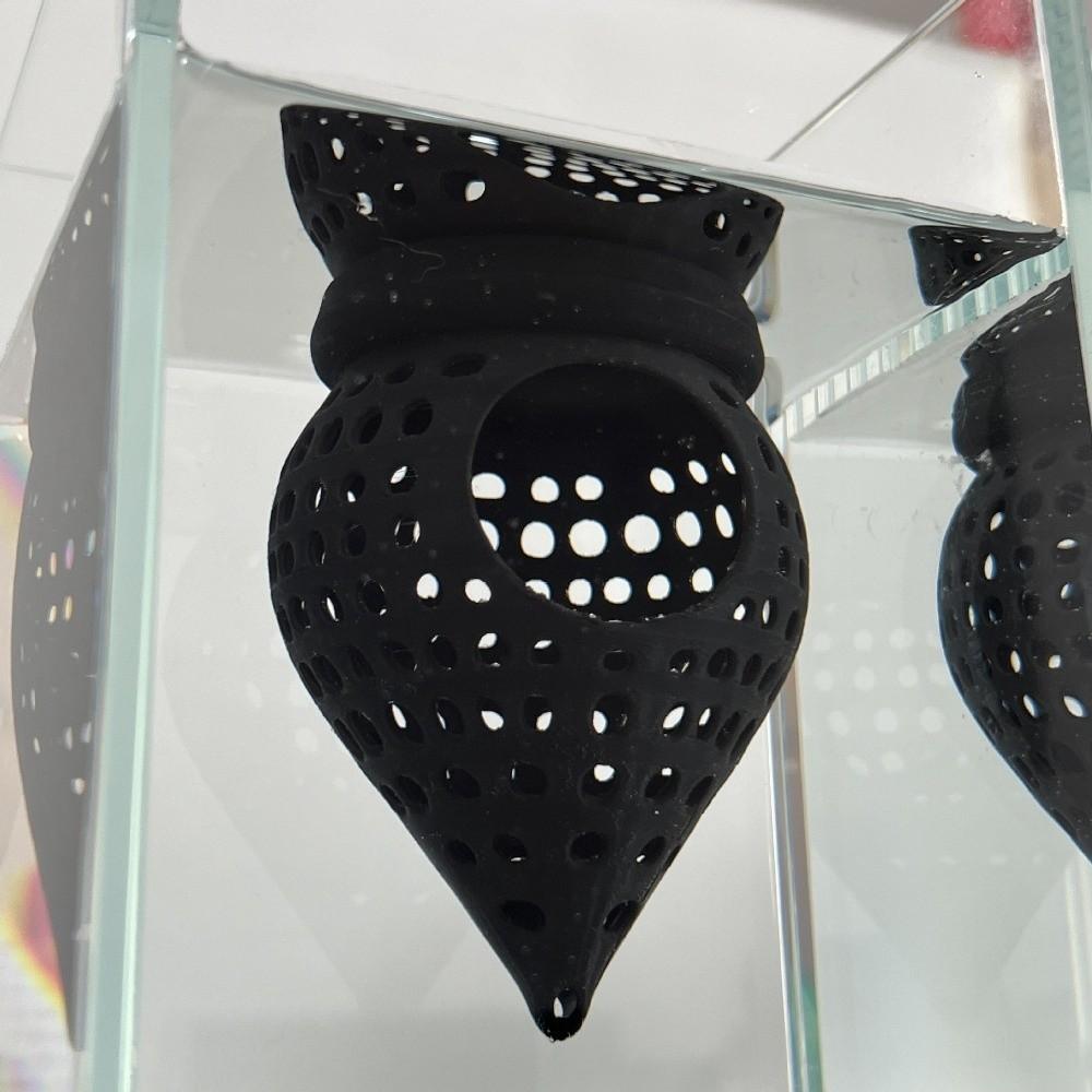 3D Printed Floating Fish Hammock Breeding House Hollow Aquarium Resting Platforms Plastic Hideout Hammock Feeding Ring