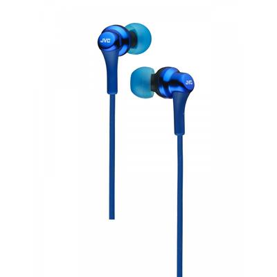 JVC Kenwood JVC HA-FX26-A אוזניות חוטיות מסוג תעלה כחול
