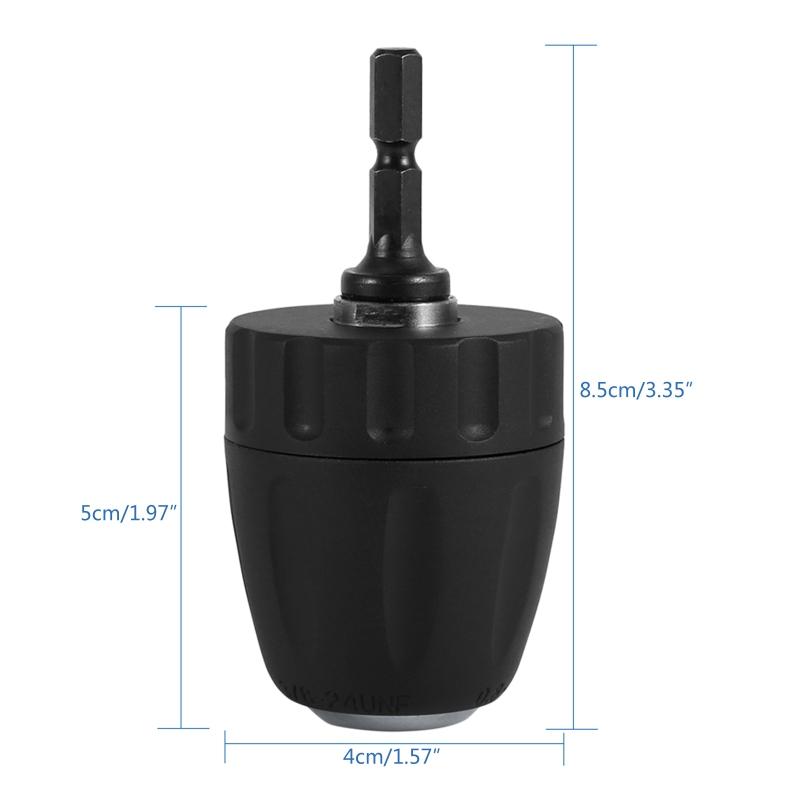 10mm Hand-tight Hexagonal Drill Adapter Wood Splitting Tools Electric Wrench Adapt Your Power Drill To High Torque